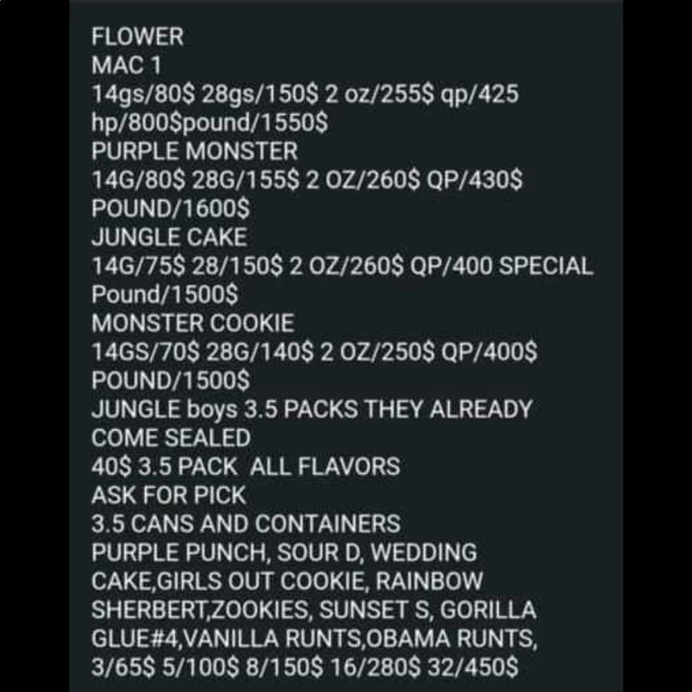 @jeff_btass is a scammer 🚨 check out his fake menu😂